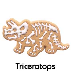 クッキーラバーマグネット/トリケラトプス