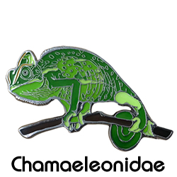 ピンバッジ/カメレオン