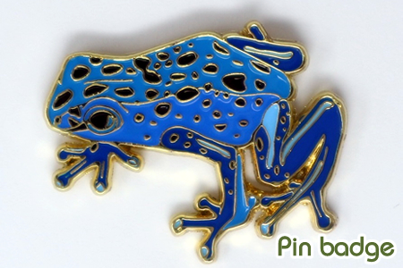 コレクションピンズカエルとウミウシ