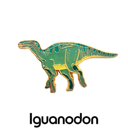 ピンバッジ/イグアノドン