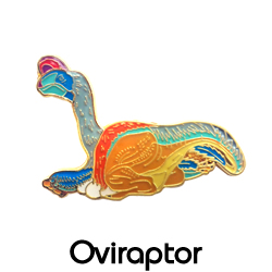 ピンバッジ/オビラプトル