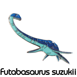 ピンバッジ/フタバスズキリュウ