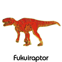 ピンバッジ/フクイラプトル