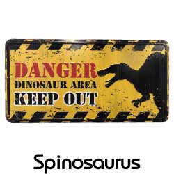 プレートマグネット/スピノサウルス