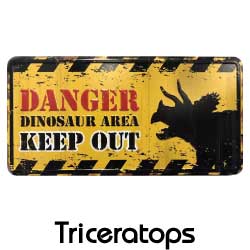 プレートマグネット/トリケラトプス