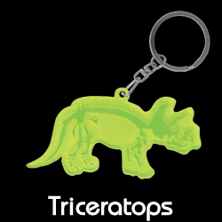 フラッシュキーホルダー/トリケラトプス