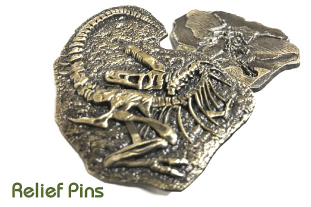 レリーフピンズ